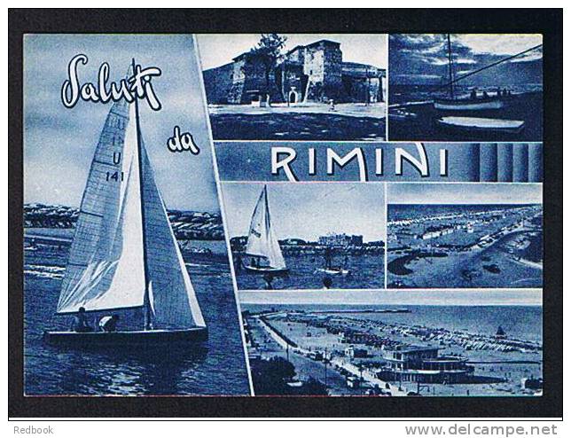 Early Postcard Saluti Da Rimini Italy - Ref 359 - Rimini