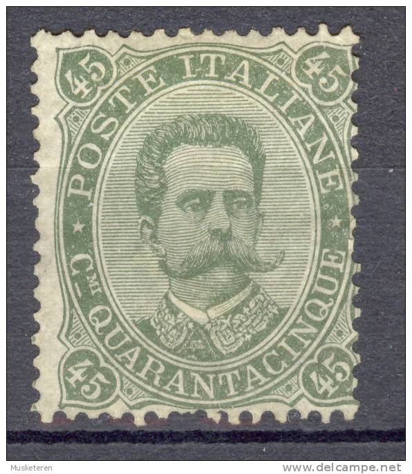 Italy Kingdom 1889 Mi. 51    45 C. King König Umberto I. Gray Olive MNG €2000,- RRR VERY SCARCE !! - Ongebruikt