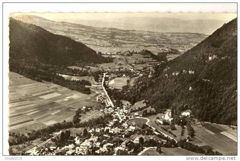 74 ST JEOIRE EN FAUCIGNY Vue Générale Aérienne  CPSM - Saint-Jeoire