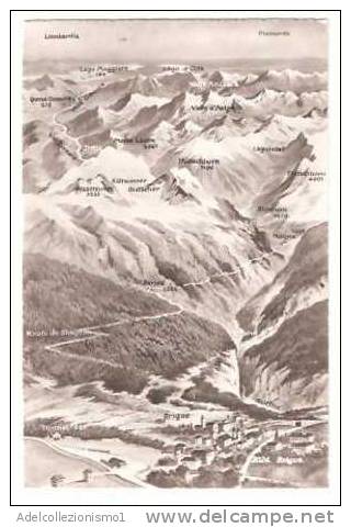 24719)cartolina Illustratoria Brigue - Panorama - Brigue-Glis 