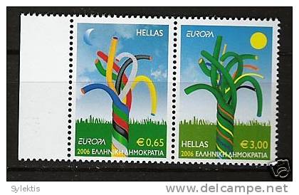 GREECE 2006 EUROPA SET MNH - Nuovi