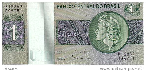 BRESIL   1 Cruzeiro  Non Daté (1980)  Pick 191Ac  Signature 20     ***** BILLET  NEUF ***** - Brasile