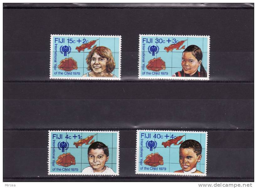 Fidji, Michel 416/9, 1979, Neufs** - Fiji (1970-...)