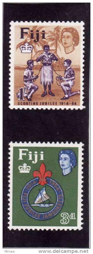Fidji, Michel 178/9, 1964, Neufs** - Fidji (1970-...)