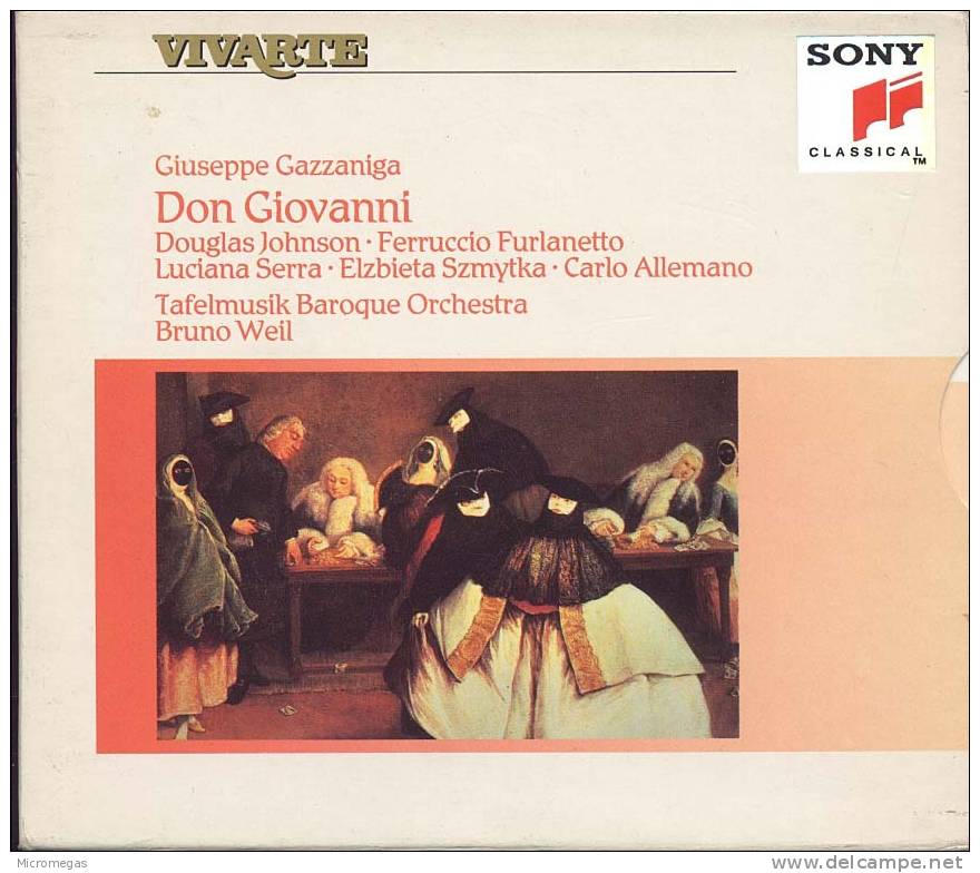 Giuseppe Gazzaniga : Don Giovanni, Bruno Weil - Opera / Operette