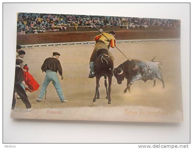 Espana -Picando - Piquer On Horseback    -cca 1910 -F  D50399 - Tauri