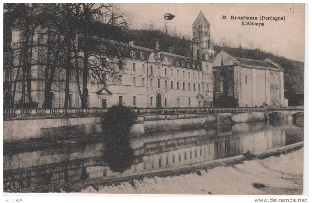 24-Dordogne-Brantôme, Abbaye - Brantome