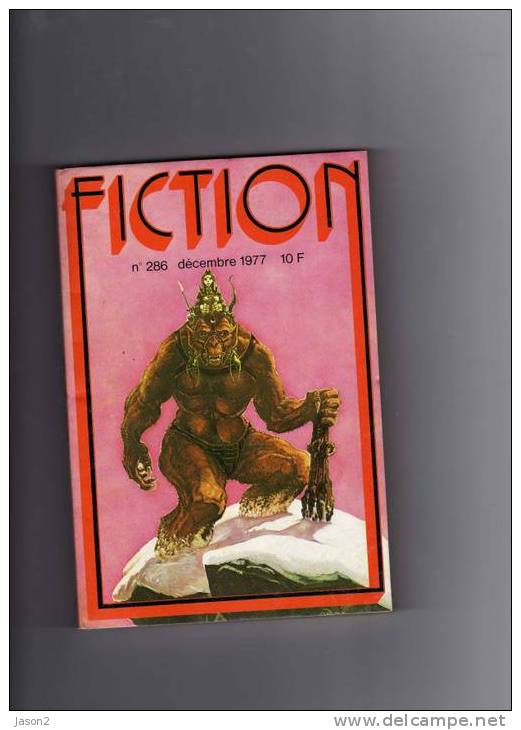 POCHE FICTION NO 286( Decembre1977) - Fiction