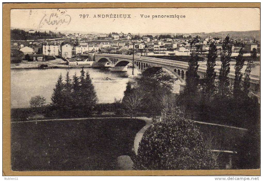 Andrézieux-Bouthéon (Loire) Andrézieux, Vue Panoramique. - Andrézieux-Bouthéon