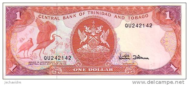 TRINIDAD & TOBAGO    1 Dollar  Non Daté  Pick 36d  Signature 7     ***** BILLET  NEUF ***** - Trinidad Y Tobago