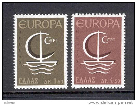 GREECE 1966 Europa CEPT SET MNH - Ungebraucht