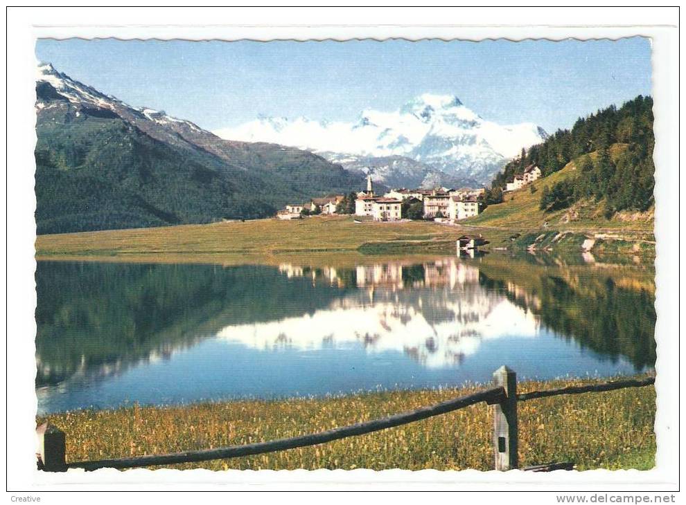 Suisse- Schweiz -Zwitserland Switzerland.Silvaplana ( 2scans) - Silvaplana