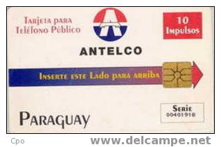 # PARAGUAY 1 Antelco 10 Gem   Tres Bon Etat - Paraguay