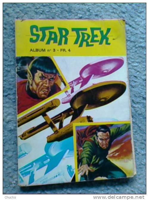 Star Trek Album N°3 Contient Mensuel N°3, 4, 5, 6 Aventures De Tous Les Temps 1973 - Arédit & Artima