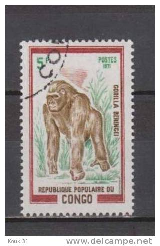 Congo YT 322 Obl : Gorille - Usados