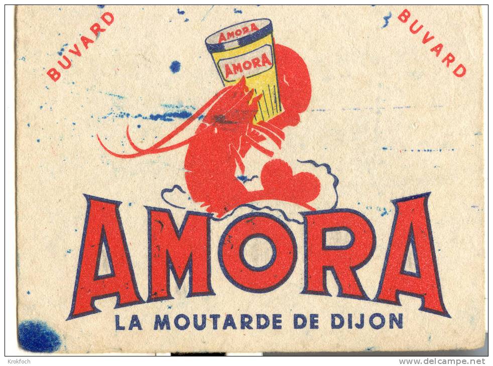 Buvard Moutarde Amora De Dijon - Lebensmittel
