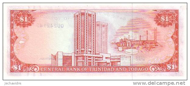 TRINIDAD & TOBAGO    1 Dollar  Non Daté  Pick 36d  Signature 7     ***** BILLET  NEUF ***** - Trinidad & Tobago