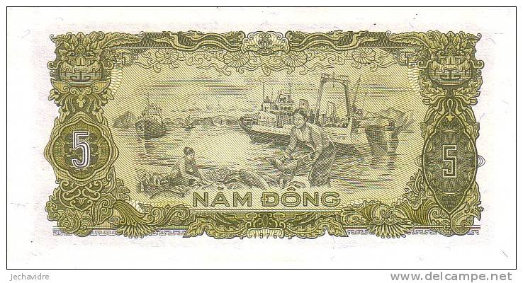 VIET-NAM  5 Dong  Daté De 1976   Pick 81b     ***** BILLET  NEUF ***** - Viêt-Nam