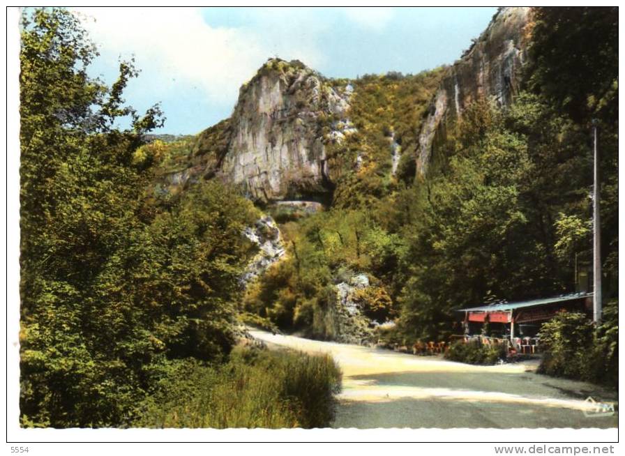 Cpsm 82 TARN ET GARONNE Saint Antonin Noble Val  Point De Vue Sur La Vallee  Et Touristic Bar - Saint Antonin Noble Val