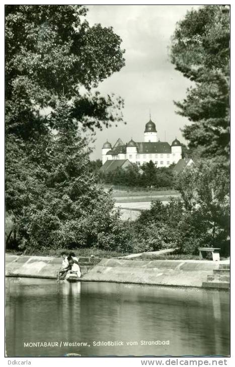 Montabaur/Westerw. - SloBblick Vom Strandbad - Montabaur