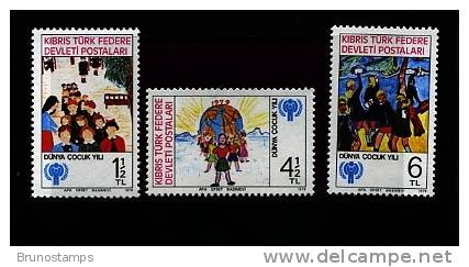 TURKISH CYPRUS - 1979  YEAR OF THE CHILDREN  SET MINT NH - Nuovi