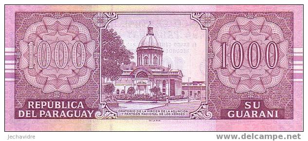 PARAGUAY   1 000 Guaranies   Emission De 2004     ***** BILLET  NEUF ***** - Paraguay