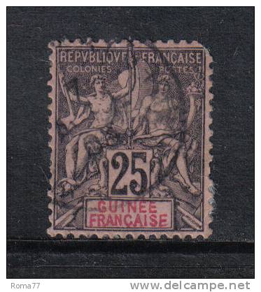 SS608 - GUINEA , Yvert N. 8  Usato. - Used Stamps