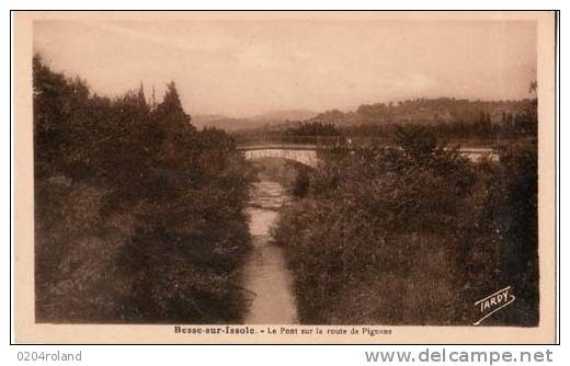 Besse Sur Issole - Le Pont Sur La Route De Pignans - Besse-sur-Issole