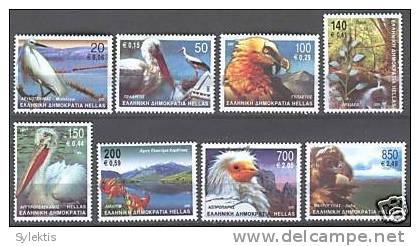 GREECE 2001   Greek Flora And Fauna  SET MNH - Collections, Lots & Series