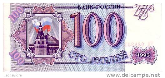 RUSSIE   100 Roubles  Daté De 1993   Pick 254     ***** QUALITE  XF + ***** - Russland