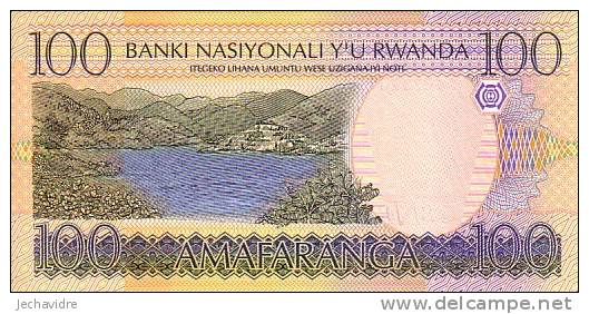 RWANDA  100 Francs  Daté Du 01-09-2003   Pick 29     ***** BILLET  NEUF ***** - Rwanda