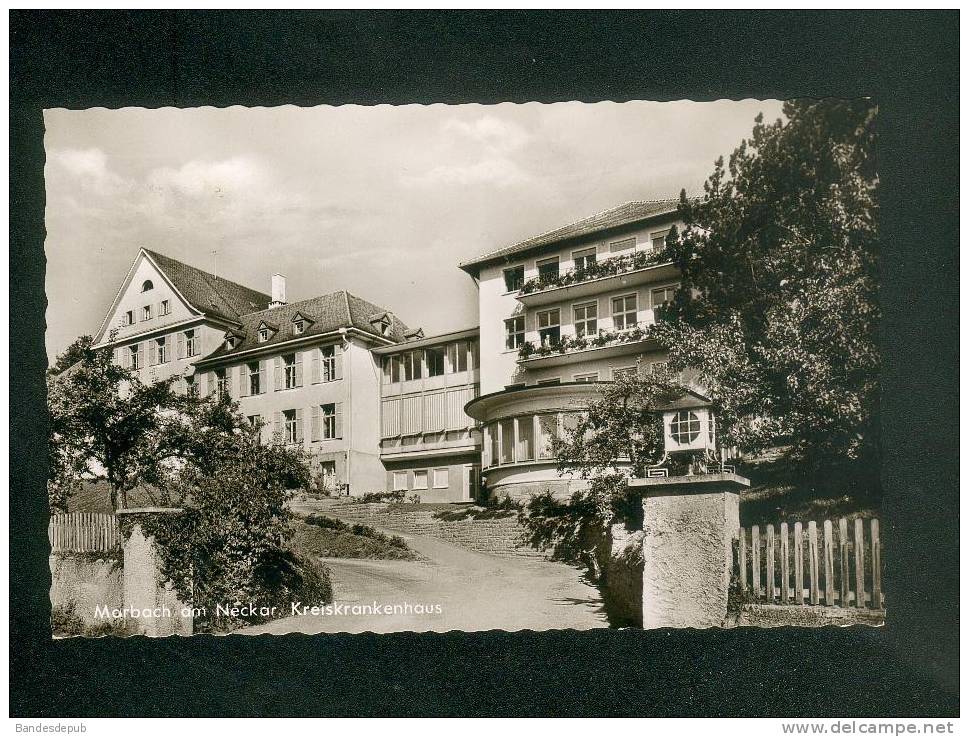 Allemagne - Marbach Am Neckar - Kreiskrankenhaus ( Hôpital 60 Jahre Cramers Kunstanstalt KG) - Marbach