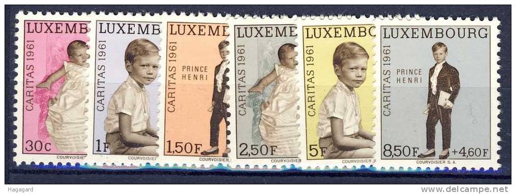 Luxembourg 1961. Caritas. Children Of The Duke-family. MNH** - Ongebruikt