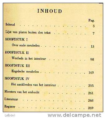 "Stijl In Huis" VAN DEN HEIJDEN, B. - Ed. Holdert & CO N.V. Amsterdam 1947 - Pratique