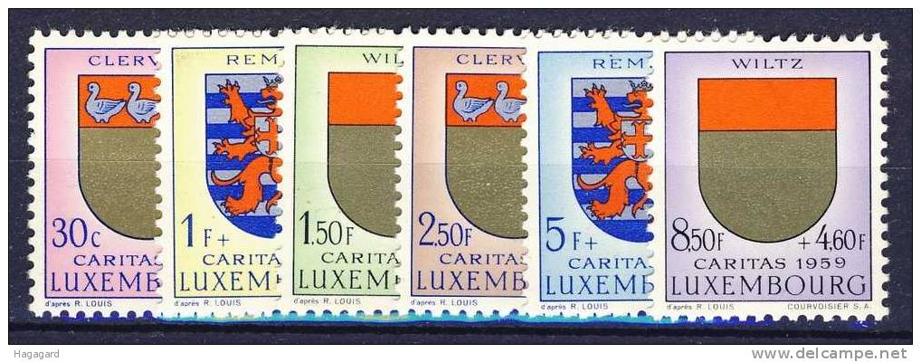 #Luxembourg 1959. Coat Of Arms IV. MNH** - Unused Stamps