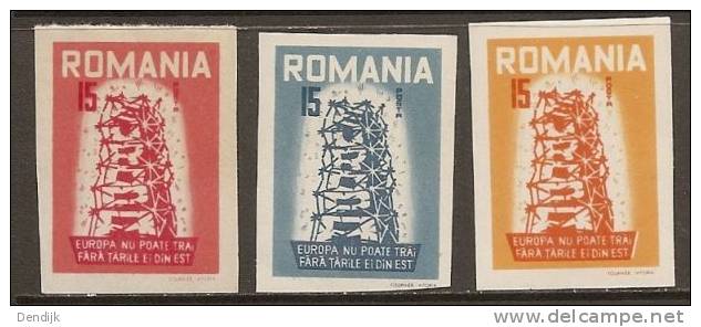 1956: Roemenie / Roumanie / Romania / Rumänien - Exile ** - 1956