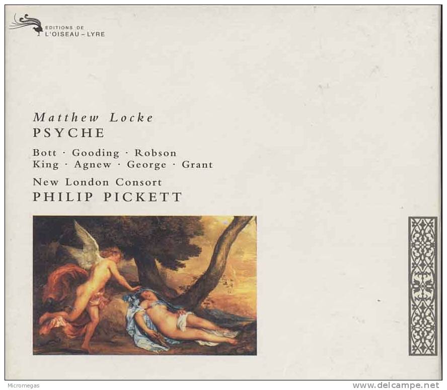 Matthew Locke : Psyche, Pickett - Opera