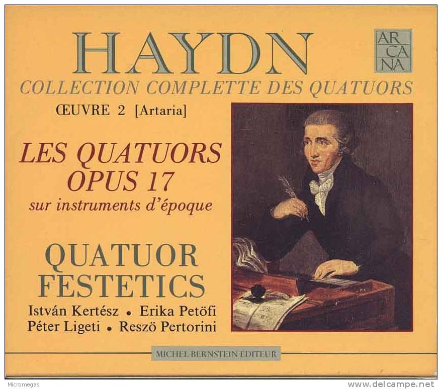 Haydn : Duatuors Op.17, Festetics - Klassik