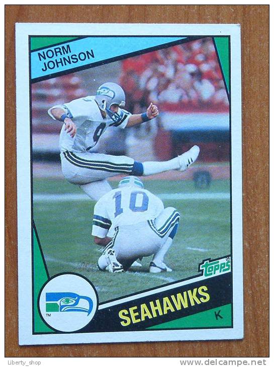 NORM JOHNSON / SEAHAWKS K ( 194 ) ! - 1980-1989