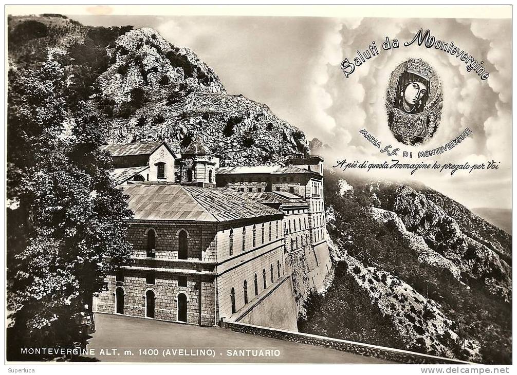 Montevergine Alt. M.1400(avellino)-santuario - Avellino