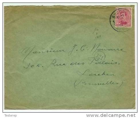 ALBERT I N° 138 BRUGGE 15.X.1919 - Storia Postale