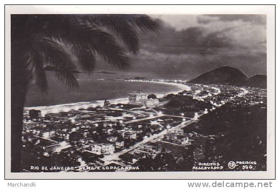 BRESIL.RIO DE JANEIRO.COPACABANA  ..CARTE PHOTO - Copacabana