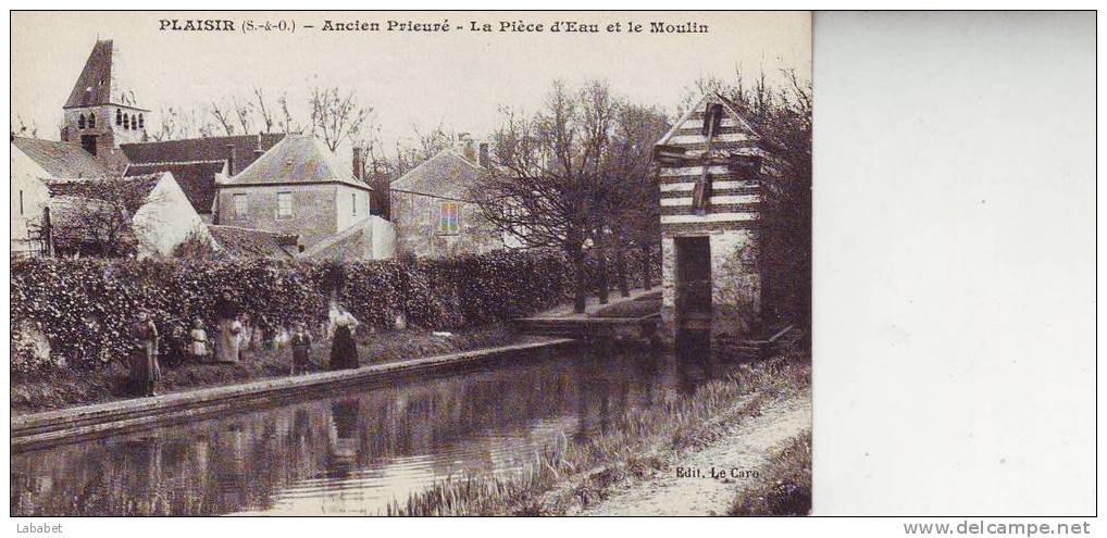 Plaisir    Ancien Prieure Et Moulin - Plaisir