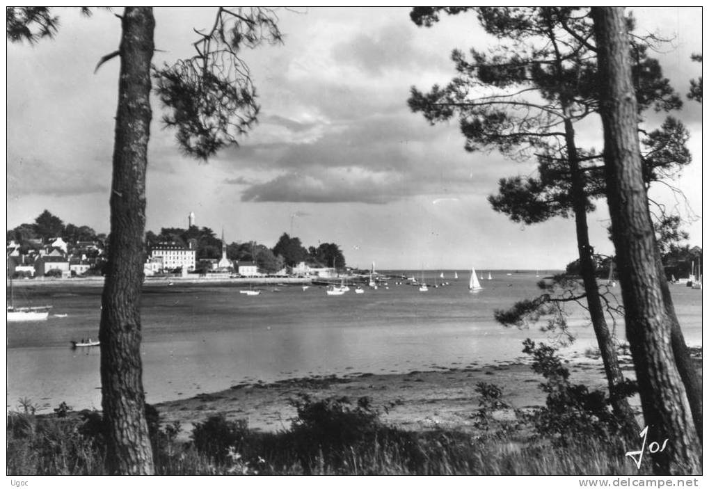 CPSM-29-Finistère-972- BENODET- Vue De Ste-Marine Vers La Plage. - Bénodet