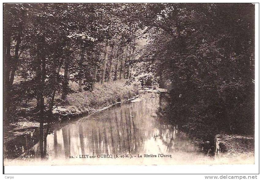 LIZY-sur-OURCQ. - La Rivière L'Ourcq. - Lizy Sur Ourcq