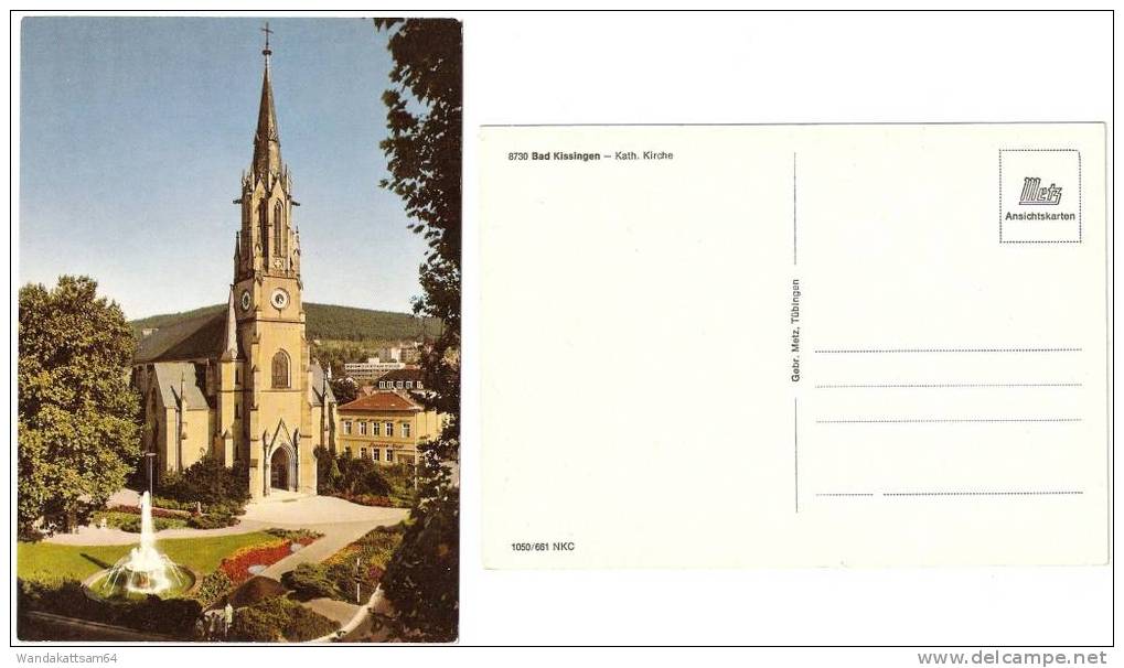 AK 8730 Bad Kissingen – Kath. Kirche - Bad Kissingen