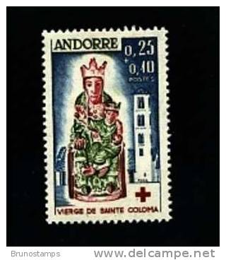 FRENCH ANDORRE/ANDORRA - 1964  RED CROSS   MINT NH - Ungebraucht