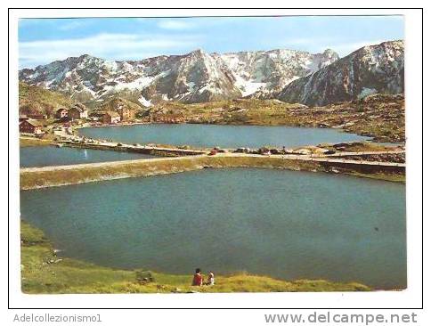 24354)cartolina Illustratoria  Passo Del S. Gottardo - Panorama , Nuova - Olbia
