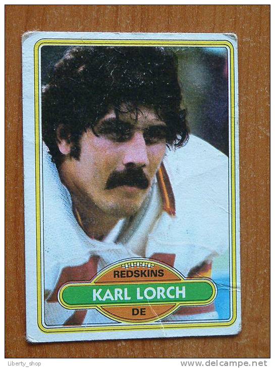 KARL LORCH / REDSKINS DE ( 124 ) ! - 1980-1989