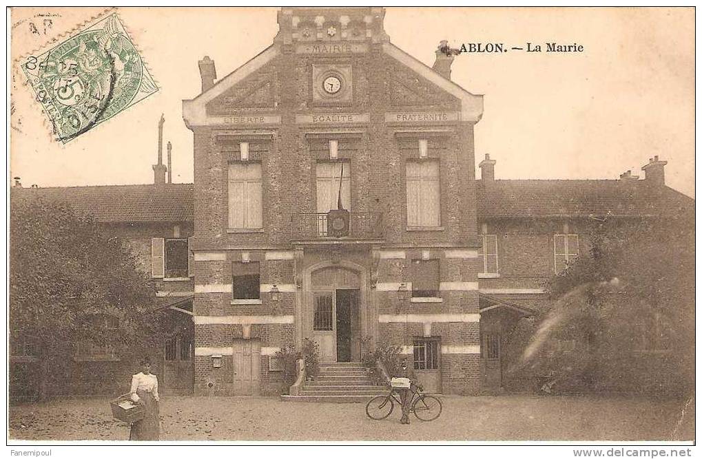 ABLON .  La Mairie - Ablon Sur Seine